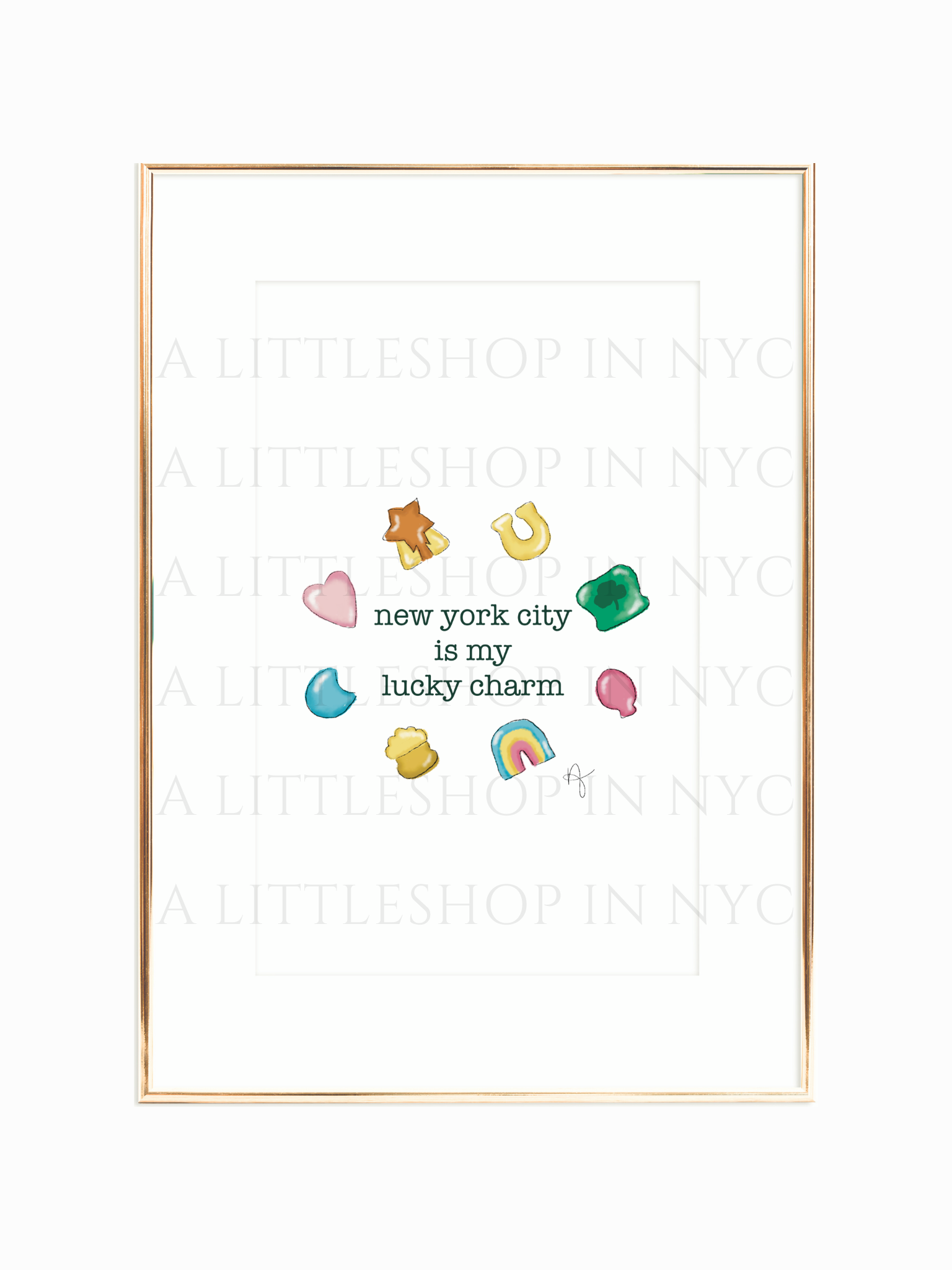 Lucky Charm Print