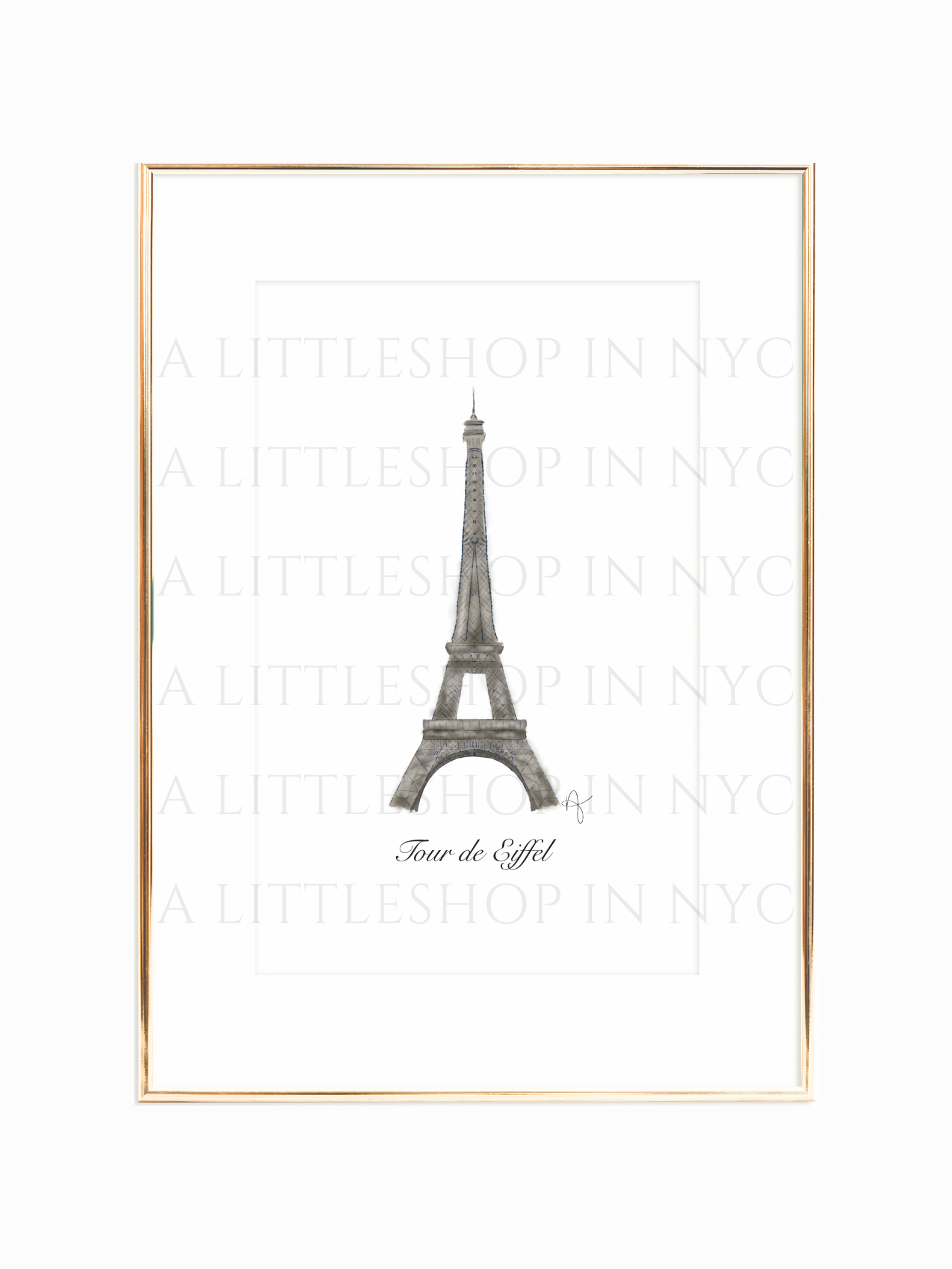 Tour De Eiffel Print