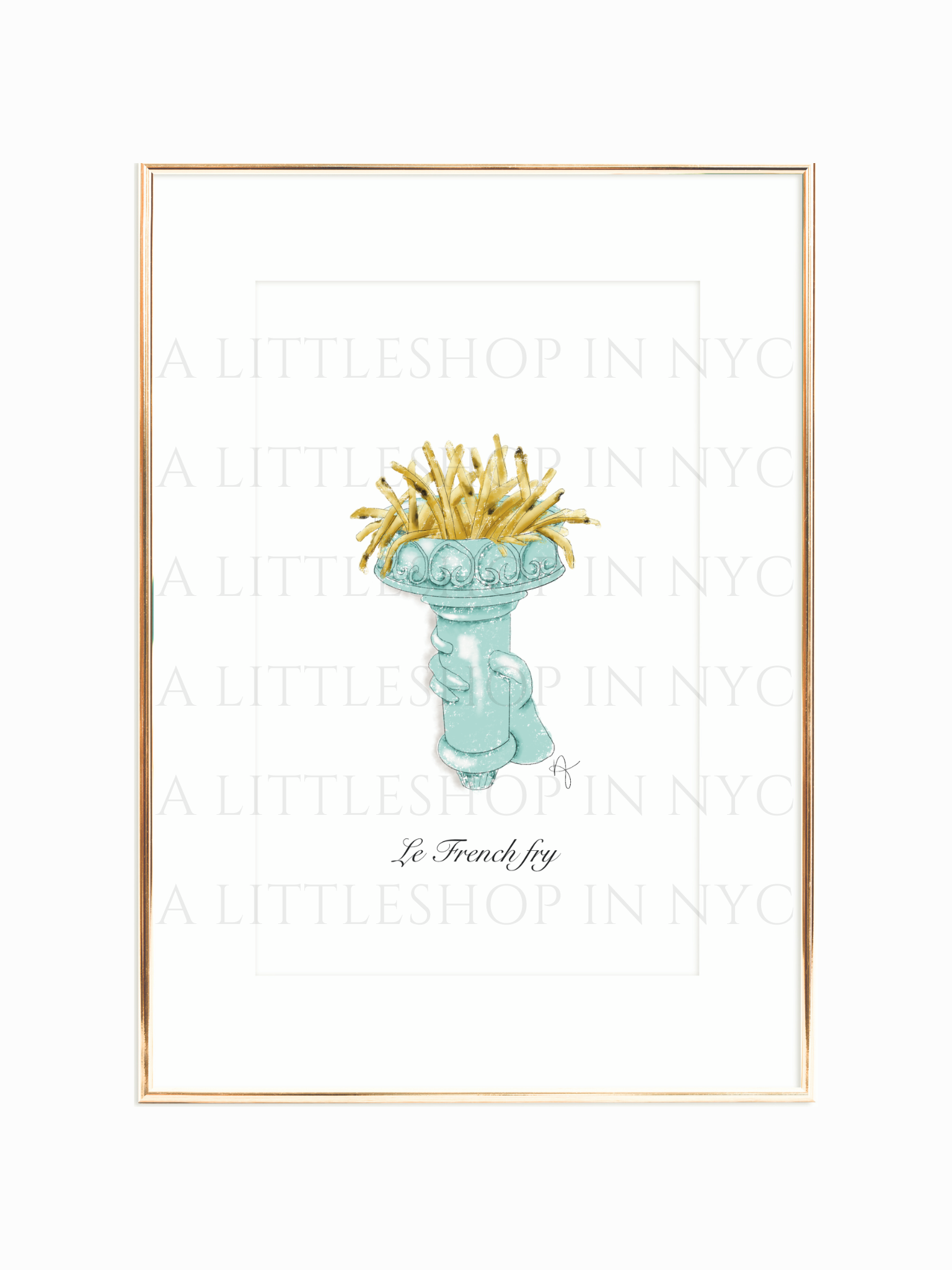 Le French Fry Print