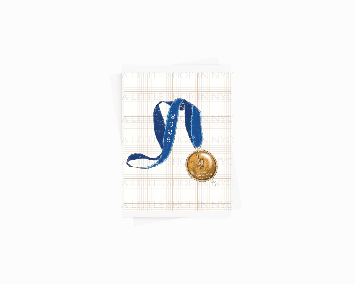 2026 NYC Marathon Card
