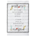 Hello New York Tea Towel